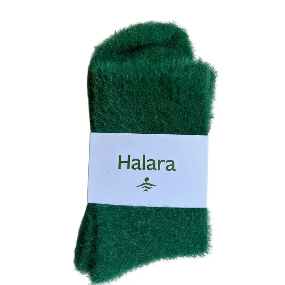 NWT - Halara Christmas Socks (Green)